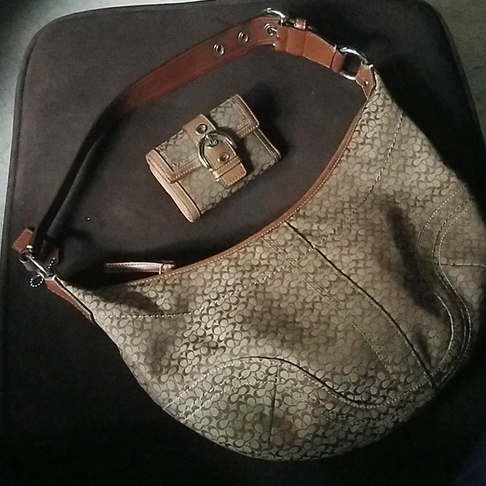 Coach wallet and purse